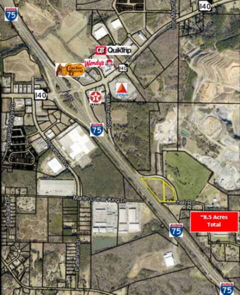 More Photos Of 825 Mitchell NW Rd, Adairsville Land For Sale