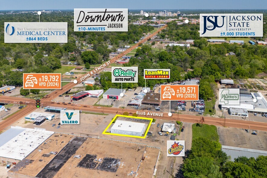 More Photos Of 1259 Ellis Ave, Jackson Freestanding For Lease