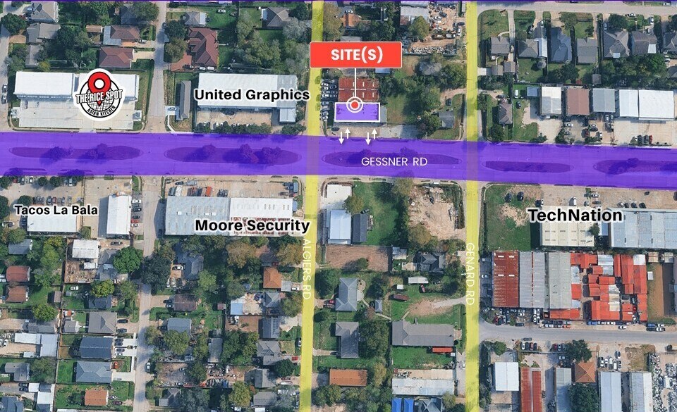 More Photos Of 5418 Gessner Rd, Houston Freestanding For Lease