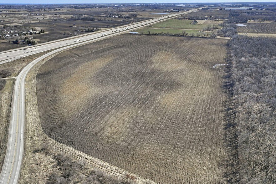 More Photos Of Lt1 Frontage Road, Sturtevant Land For Sale