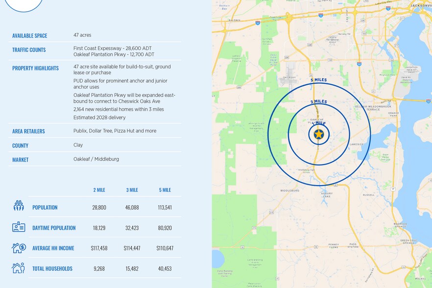 More Photos Of First Coast Expy, Middleburg Land For Sale
