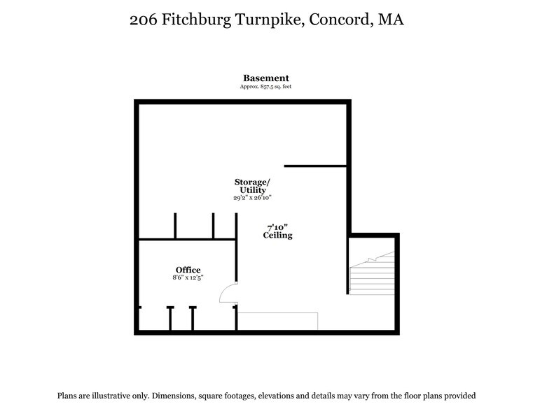 More Photos Of 208 Fitchburg Tpke, Concord Restaurant For Lease
