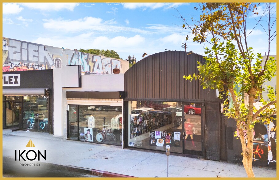 Primary Photo Of 7662-7664 Melrose Ave, Los Angeles Storefront For Sale