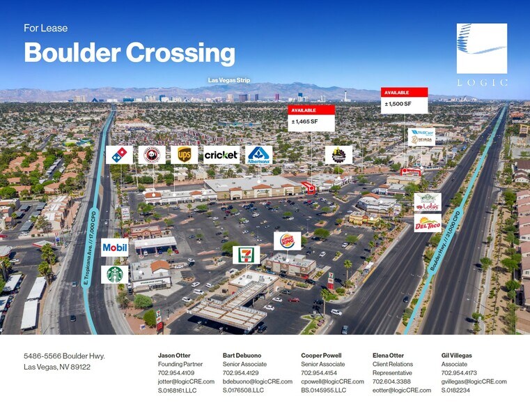 Primary Photo Of 5486-5566 Boulder Hwy, Las Vegas Unknown For Lease