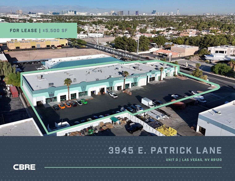 Primary Photo Of 3945 E Patrick Ln, Las Vegas Light Manufacturing For Lease