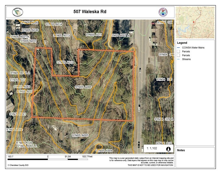More Photos Of 507 Waleska Rd, Canton Land For Sale