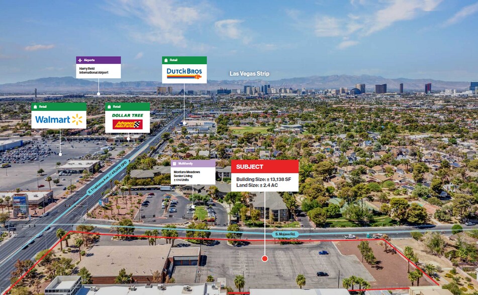 Primary Photo Of 3210 E Tropicana Ave, Las Vegas Medical For Lease