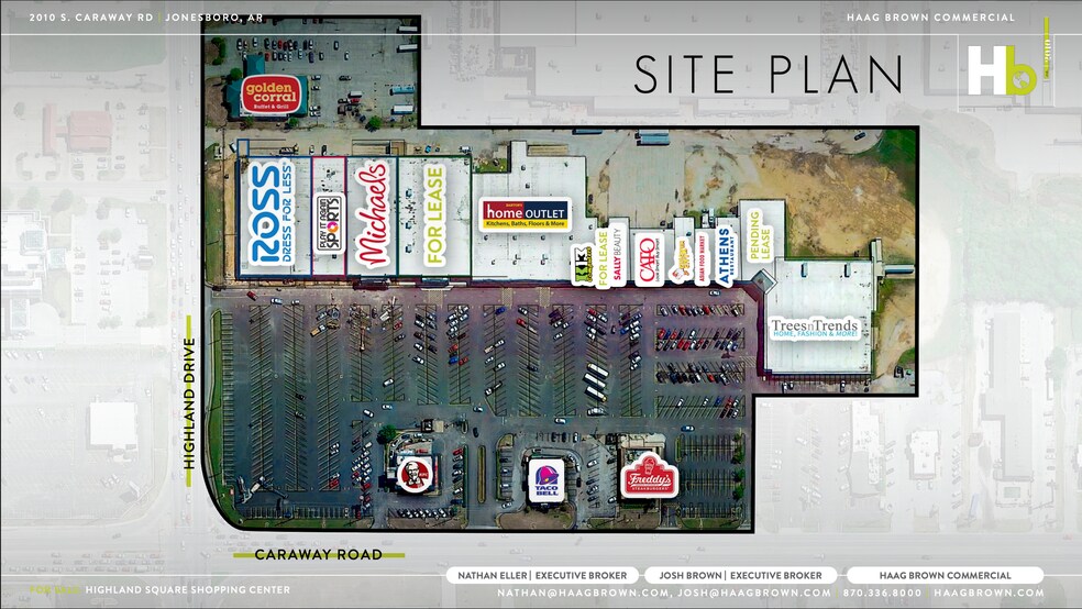 More Photos Of 2002-2220 S Caraway Rd, Jonesboro General Retail For Sale