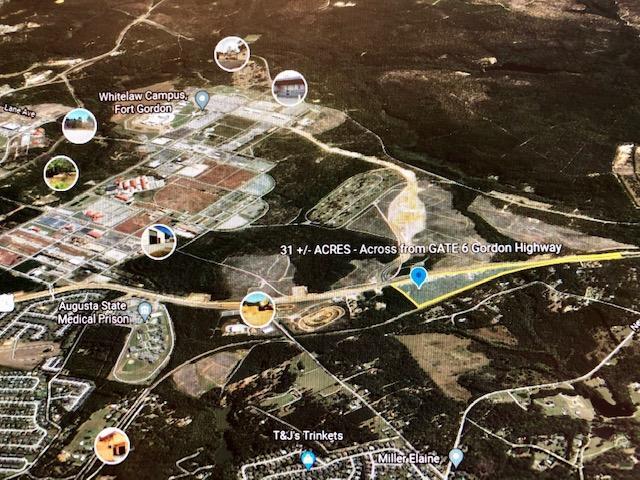 More Photos Of 3221 Gordon Hwy, Grovetown Land For Sale