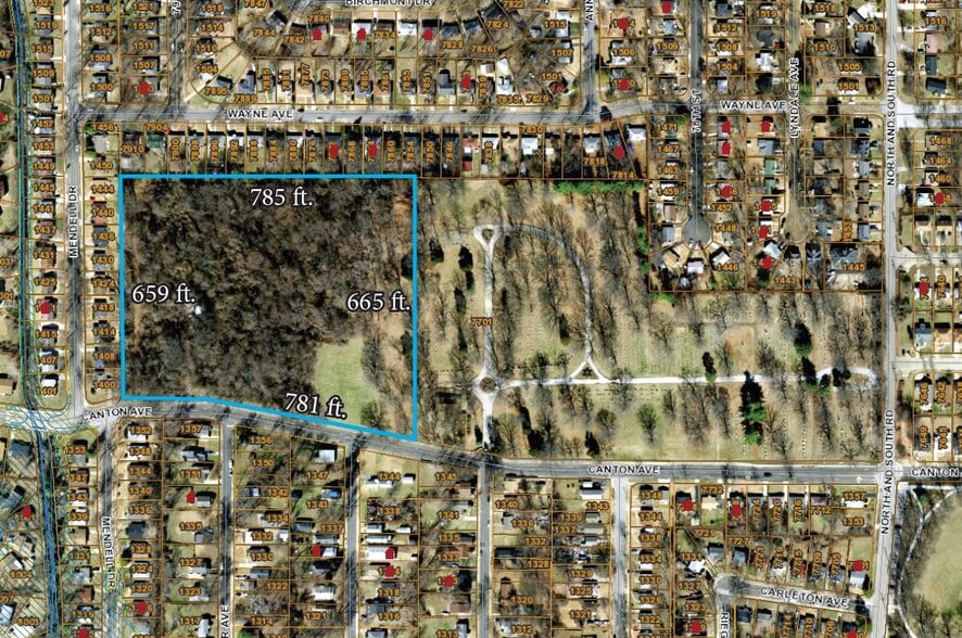 More Photos Of 7701 Canton Ave, University City Land For Sale