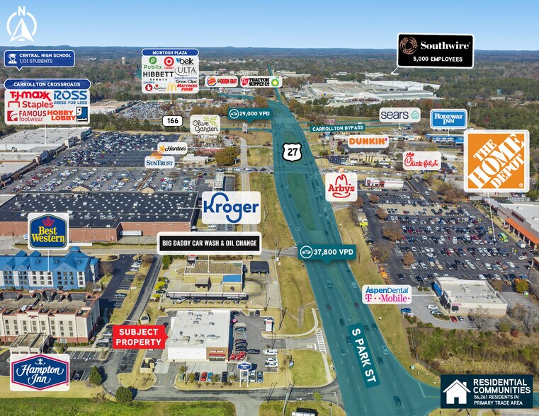 More Photos Of 1435 S Highway 27, Carrollton Freestanding For Lease