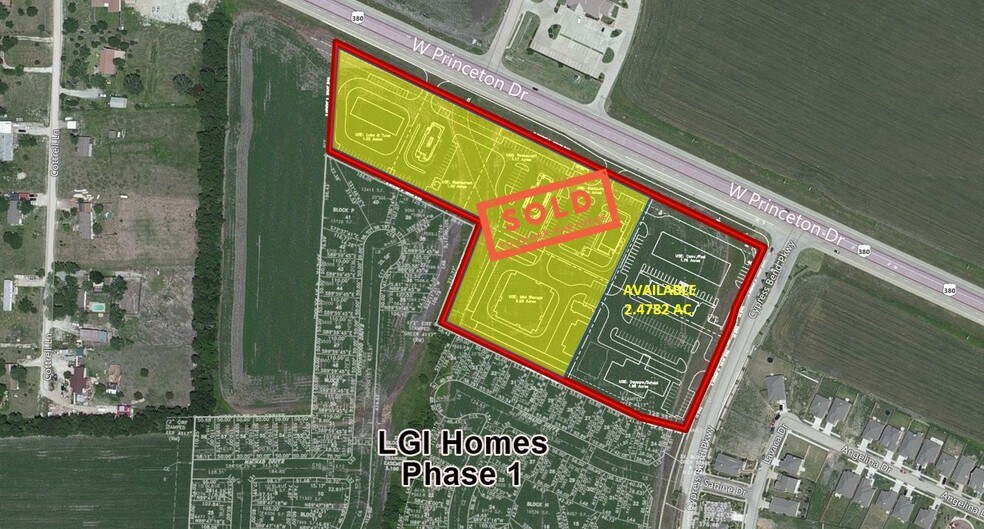 More Photos Of Hwy 380 @ Cypress Bend Drive, Princeton Land For Lease