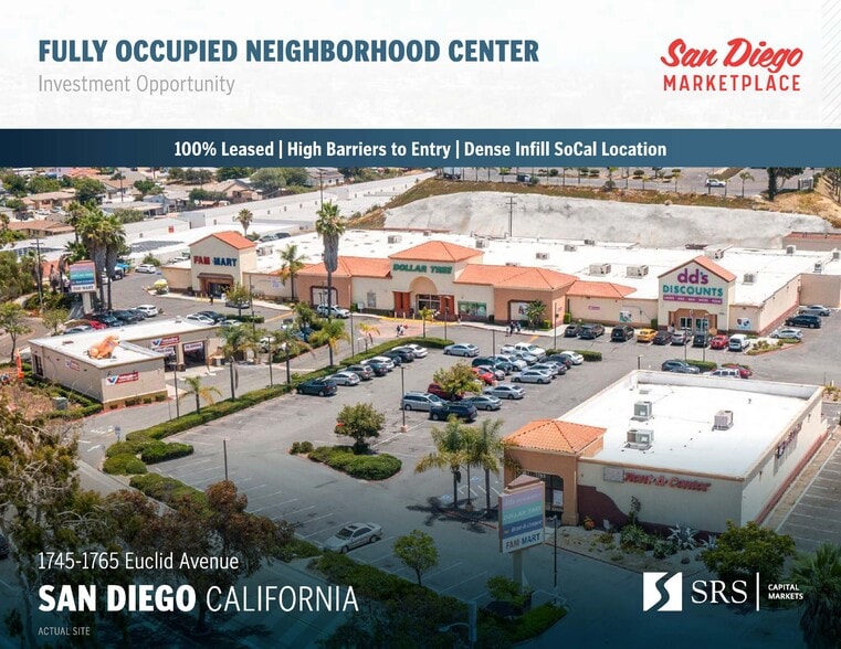 Primary Photo Of 1745-1765 Euclid Ave, San Diego Storefront For Sale