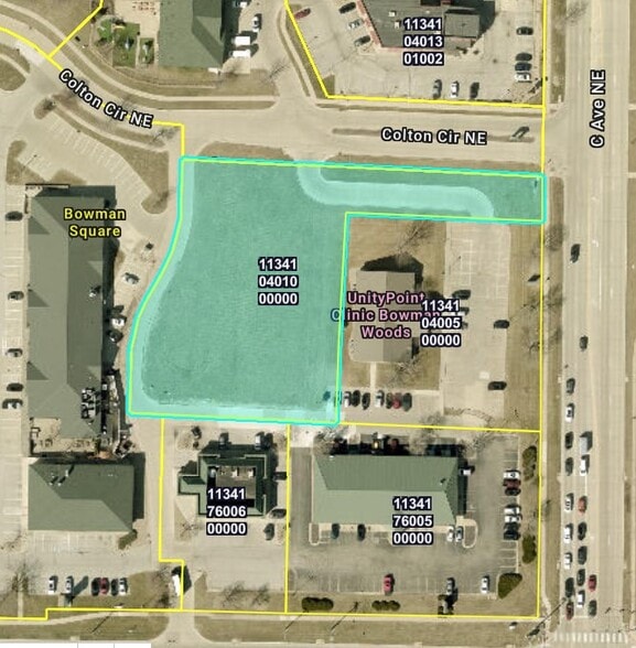 Primary Photo Of 425 Colton Cir NE, Cedar Rapids Land For Sale