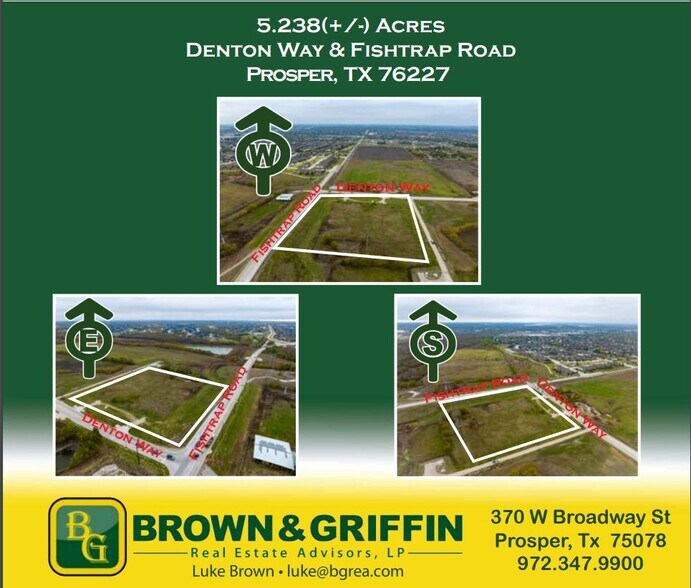 More Photos Of 24846 Fishtrap Road, Aubrey Land For Sale