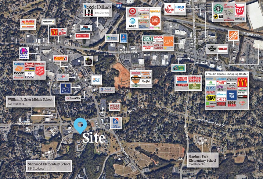 More Photos Of 1999-2001 Dixon Rd, Gastonia Land For Sale