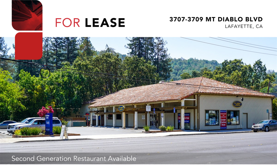 Primary Photo Of 3707-3709 Mt Diablo Blvd, Lafayette Storefront Retail Office For Lease