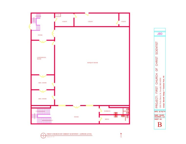 More Photos Of 1201 Felix St, Saint Joseph Lodge Meeting Hall For Sale