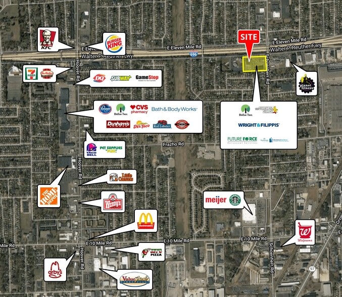 More Photos Of 13384-13470 Schoenherr Rd, Warren Unknown For Lease