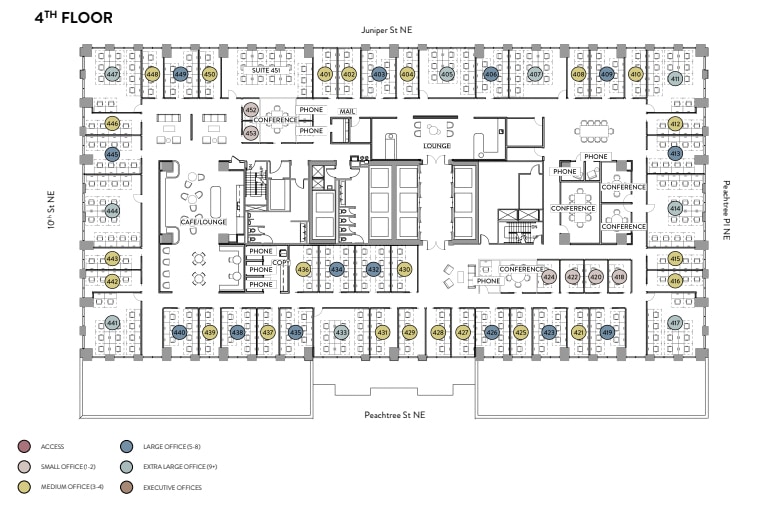 More Photos Of 999 Peachtree St Ne, Atlanta Office For Lease