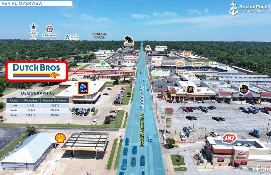 More Photos Of 2309 W Park Row Dr, Pantego Fast Food For Sale