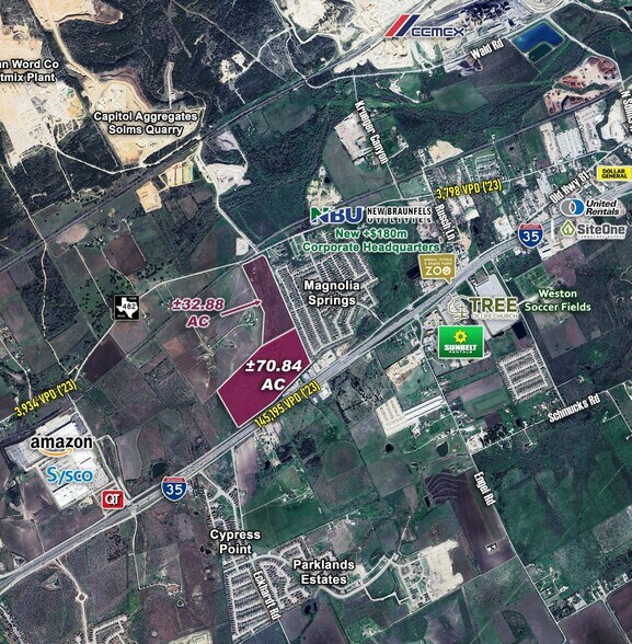 Primary Photo Of 25301 Interstate 35 N, New Braunfels Land For Sale