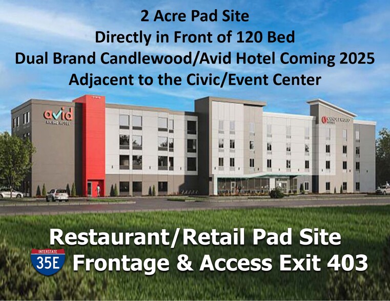 Primary Photo Of SEC I-35E & Alliance Blvd blvd, Waxahachie Land For Sale