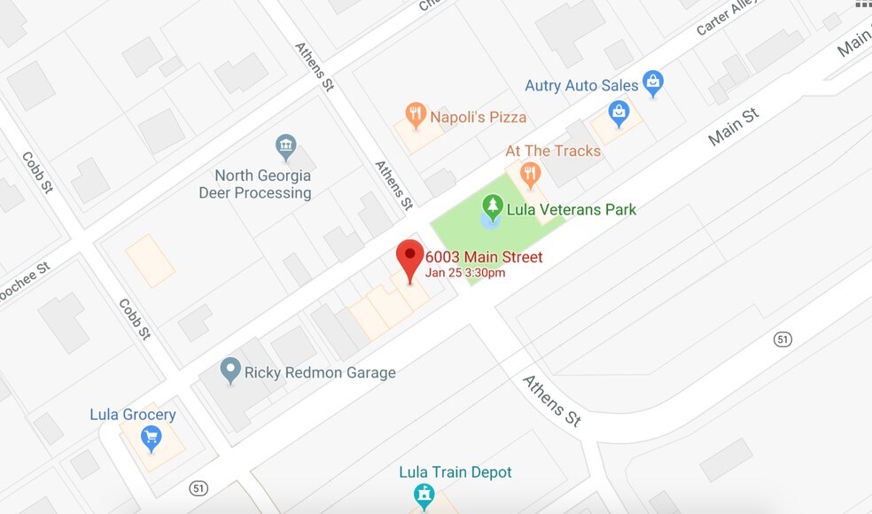 More Photos Of 6003 Main St, Lula Storefront Retail Office For Sale