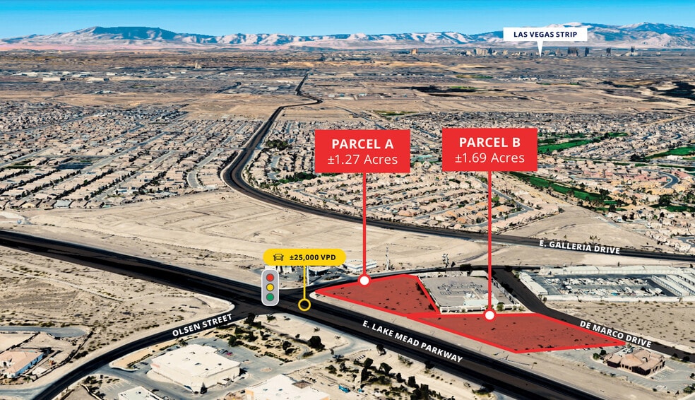 More Photos Of Lake Mead Pkwy and Olsen, Henderson Land For Sale