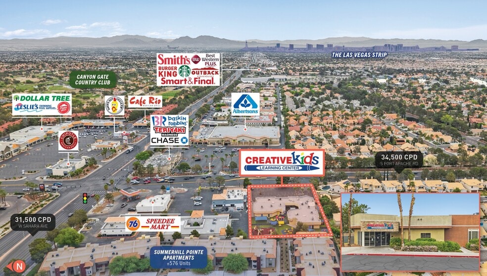 Primary Photo Of 2575 S Fort Apache Rd, Las Vegas Daycare Center For Sale