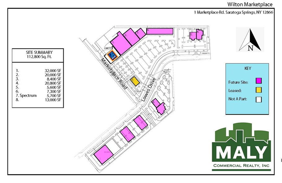 Primary Photo Of 1 Marketplace Rd, Saratoga Springs Land For Lease