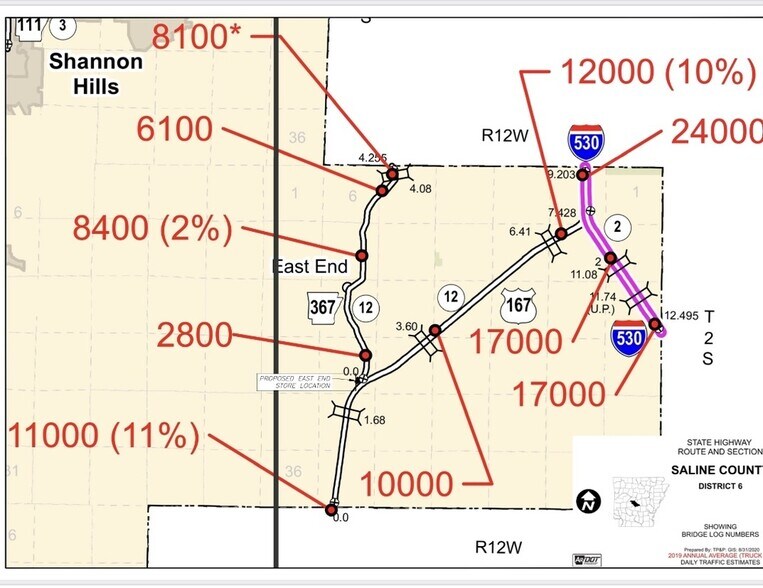 More Photos Of US 167 & Arch Street Pike, Hensley Land For Sale