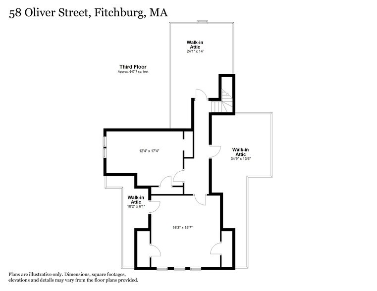 More Photos Of 58 Oliver St, Fitchburg Office Residential For Sale