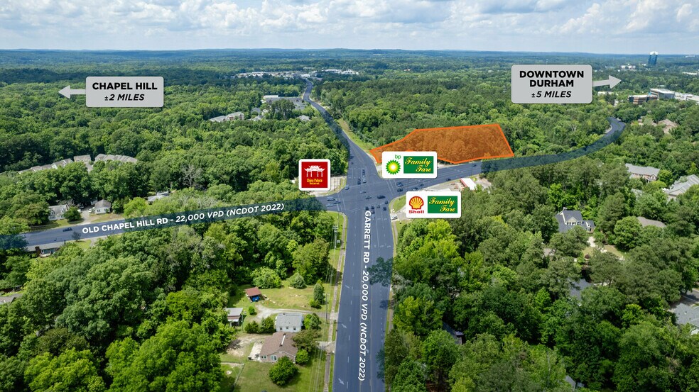 More Photos Of 4138 & 4142 Old Chapel Hill Rd, Durham Land For Sale
