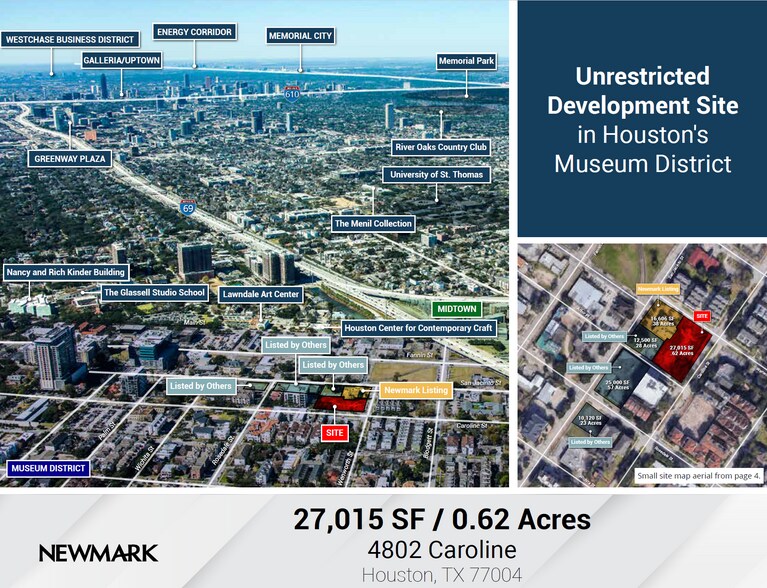 More Photos Of 4802 Caroline St, Houston Land For Sale