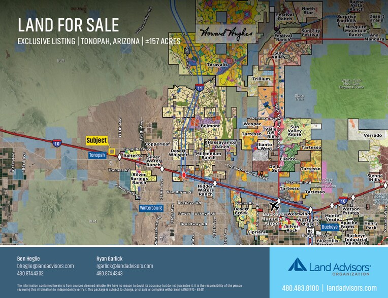 Primary Photo Of 419th Avenue and Camelback Road, Tonopah Land For Sale