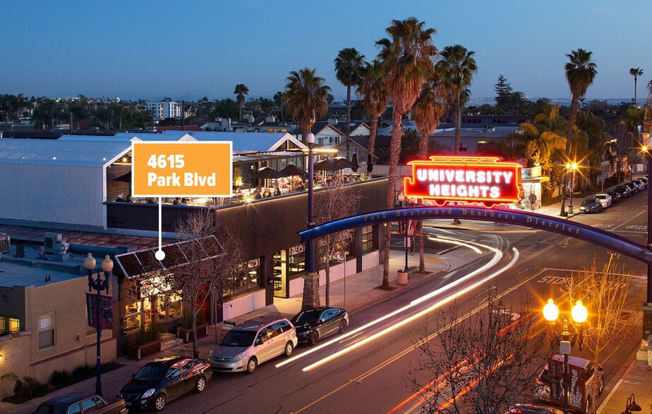 Primary Photo Of 4615 Park Blvd, San Diego Restaurant For Lease