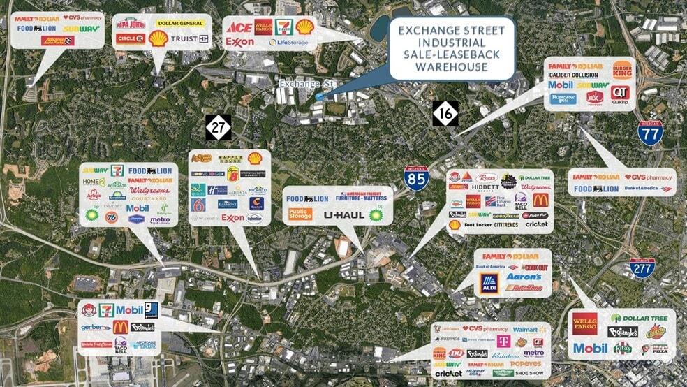 More Photos Of 919 Exchange St, Charlotte Warehouse For Lease