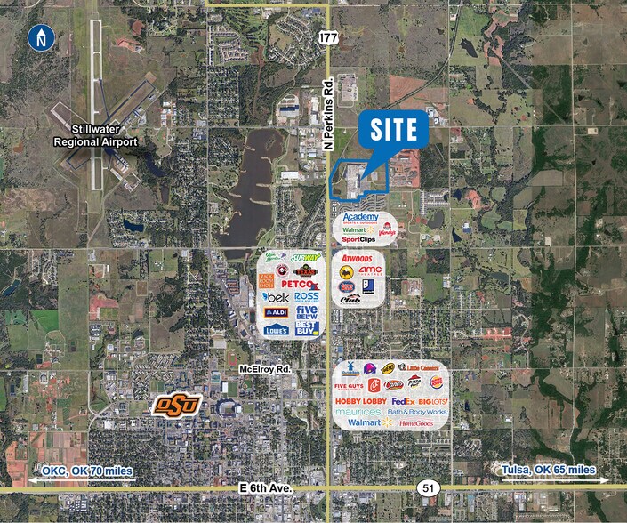 More Photos Of 3003 N Perkins Rd, Stillwater Manufacturing For Lease