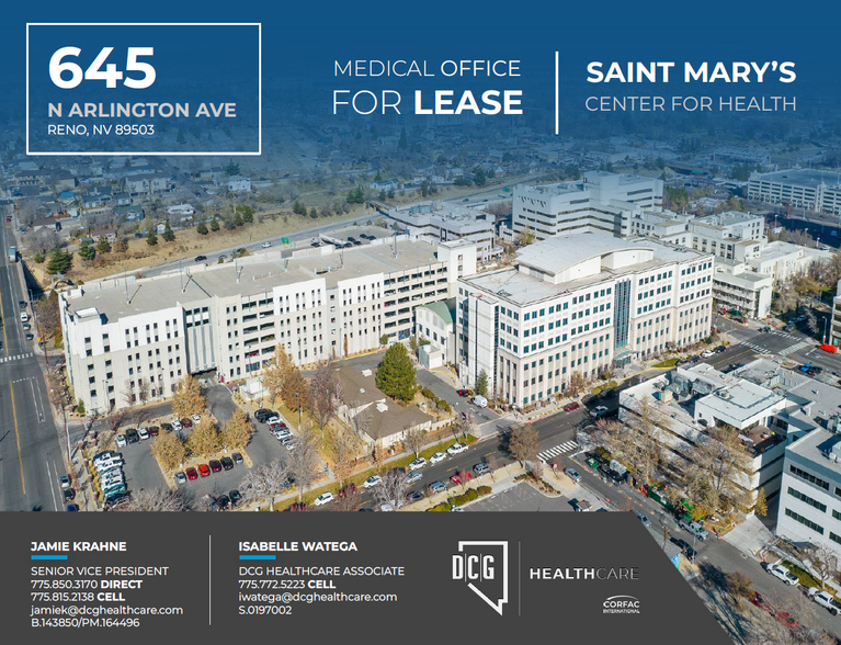 Primary Photo Of 645 N Arlington Ave, Reno Medical For Lease