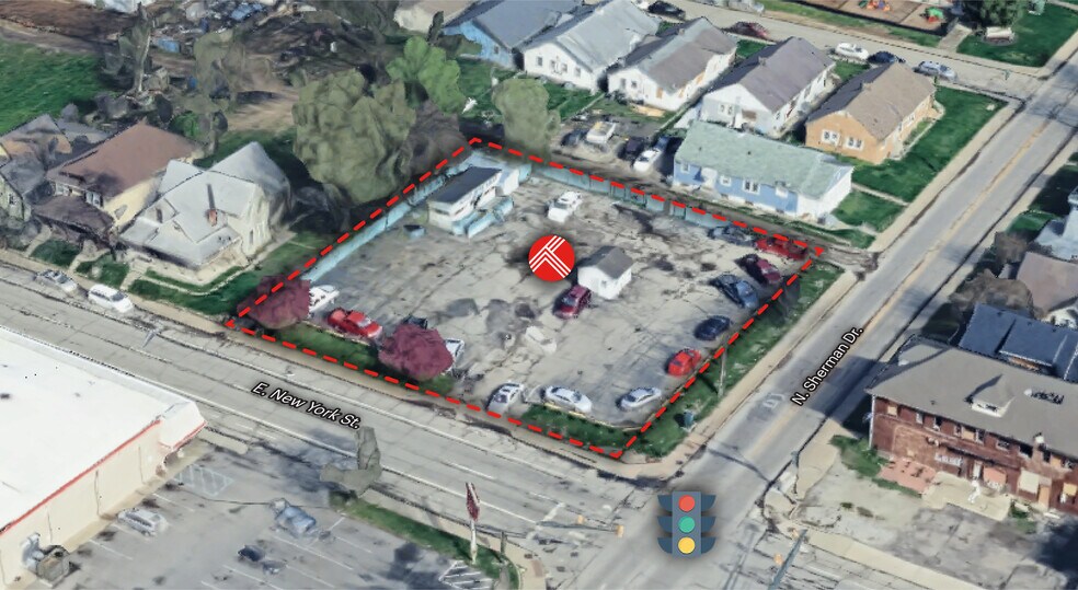 Primary Photo Of 3740 E New York St, Indianapolis Land For Sale