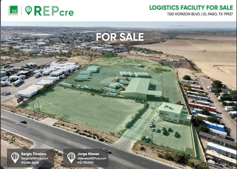 Primary Photo Of 1120 Horizon Blvd, El Paso Truck Terminal For Sale