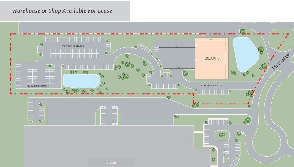 More Photos Of Pelican Drive & Southridge Pky, College Park Truck Terminal For Lease