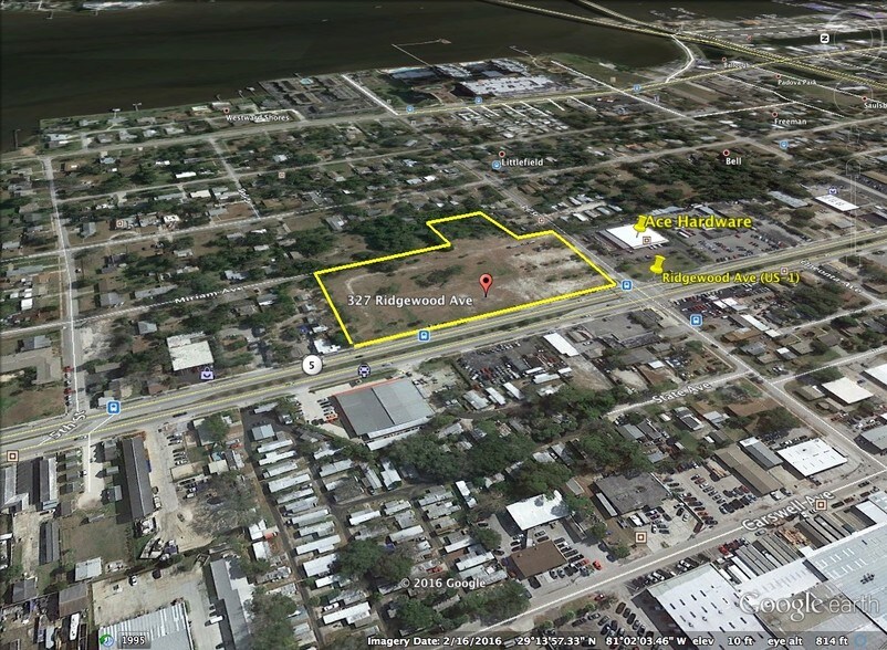 More Photos Of 327 Ridgewood Ave, Holly Hill Land For Sale