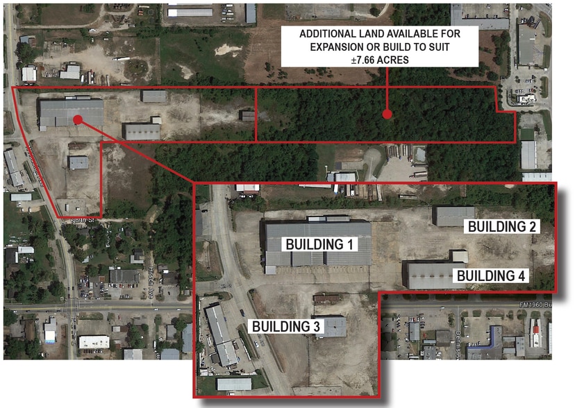 More Photos Of 620 N Houston Ave, Humble Manufacturing For Lease