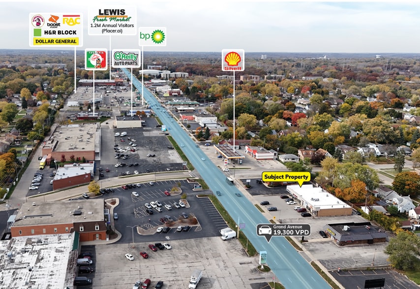 More Photos Of 2304-2312 Grand Ave, Waukegan Storefront For Lease