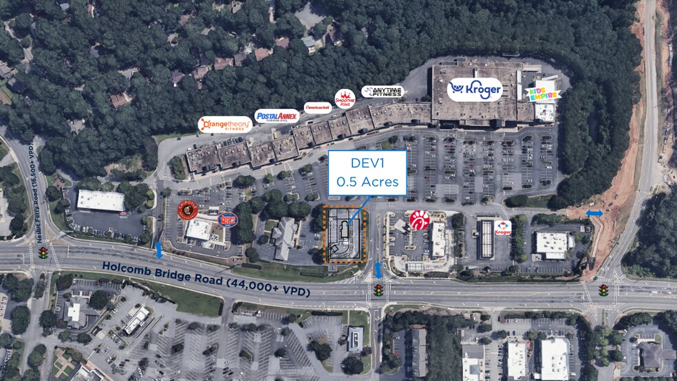 Primary Photo Of 8465 Holcomb Bridge Rd, Johns Creek Land For Lease