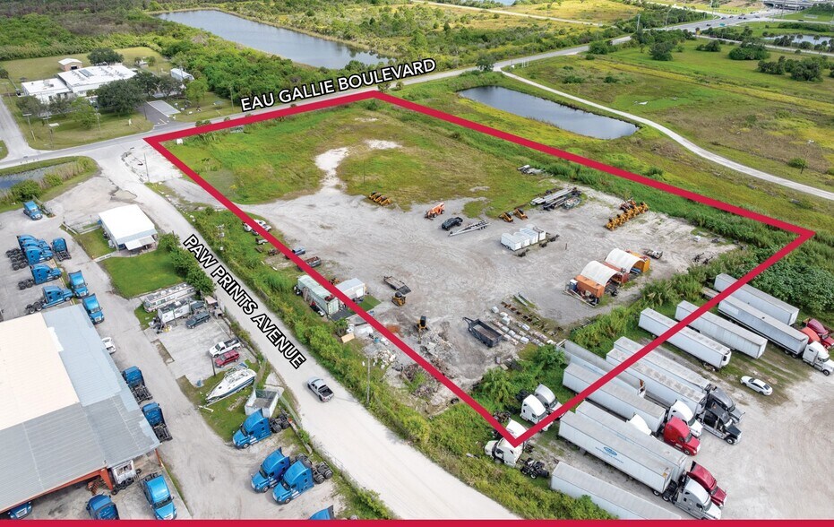 Primary Photo Of W Eau Gallie Blvd and Paw Prints Ave ave, Melbourne Land For Lease