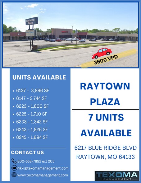 More Photos Of 6121-6247 Blue Ridge Blvd, Raytown Unknown For Lease
