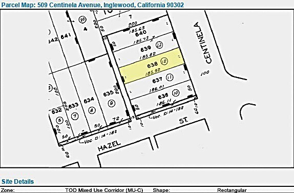 More Photos Of 509 Centinela Ave., Inglewood Land For Sale